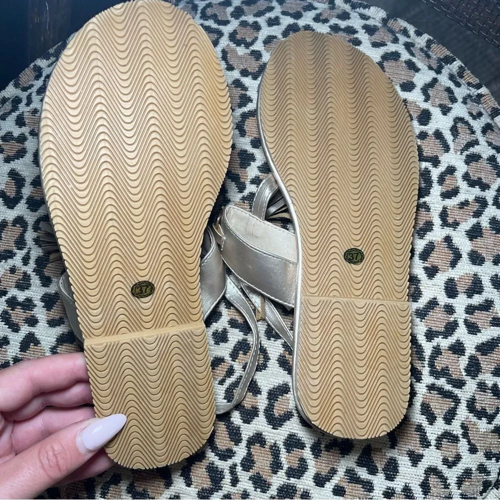 Silver Sandals